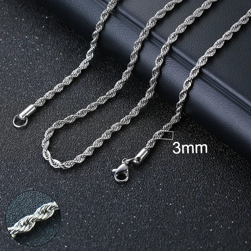 Vnox Cuban Chain Necklace for Men Women,Basic Punk Stainless Steel Curb Link Chain Chokers,Vintage Gold Color Solid Metal Collar