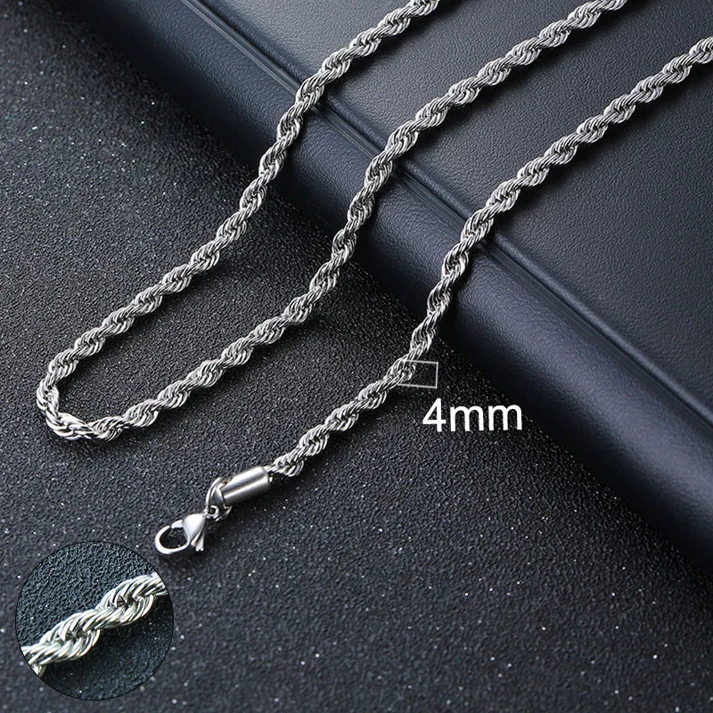 Vnox Cuban Chain Necklace for Men Women,Basic Punk Stainless Steel Curb Link Chain Chokers,Vintage Gold Color Solid Metal Collar